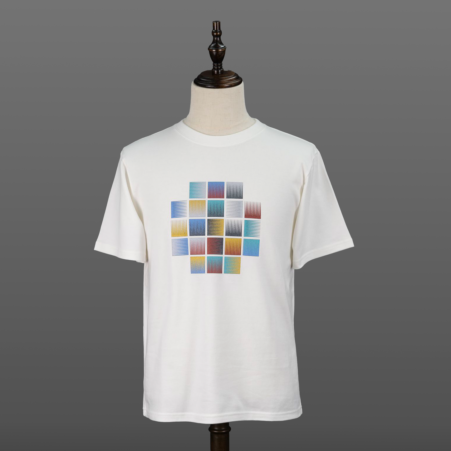 Colorful Geometry (white)